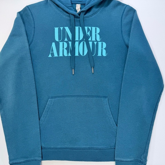 Under Armour Semi-Fitted Hooded Sweatshirt Size Small Men's - Picture 2 of 8